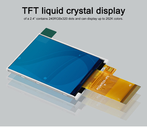 Polcd 2.4 inch TFT LCD hiển thị 240*320 st7796s góc nhìn đầy đủ MCU RGB IPS LCD module - Product Image 3