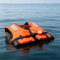Gilet de sauvetage lumineux LED HYT, imperméable, pour secours maritime d'urgence, avec intensité lumineuse de 0,75 cd et autonomie de 8h