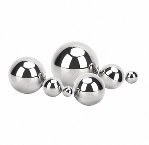 대규모 저가 판매 Aisi1010 G1000 6.35mm 고체 탄소강 볼 강철로 만든 큰 베어링 볼 - Product Image 3