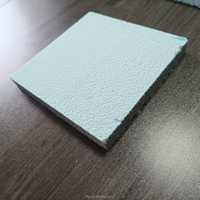 Feuille d'aluminium rectangulaire laminée double face |   Utilisation en milieu hospitalier et scolaire, bonne adhérence pour les panneaux composites d'isolation