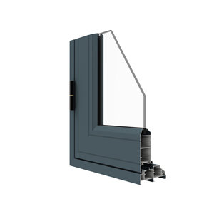 Perfil de Aluminio Serie Fma Plus 55 para Ventanas, Serie 6000 6063 T5, Borde Biselado y Chamferado para Casas Modernas - Product Image 3