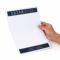 Papel de Carta Artístico de Lujo Personalizado para la Marca Empresarial, Correspondencia Profesional, Documentos Oficiales - Marca LEISA, Logotipo Personalizado