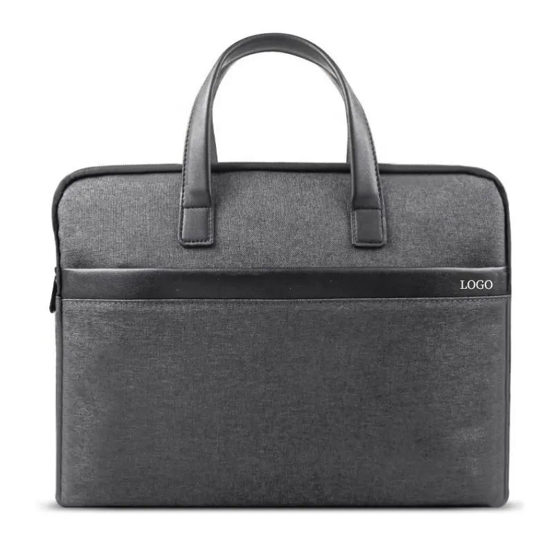 Custom Logo Large-capacity Office Conference Bags Briefcase Laptop Business Bag for Man