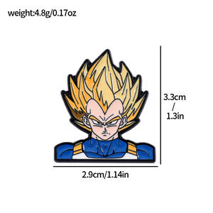 Anime Dragon Ball Emaille Pin - Product Image 3