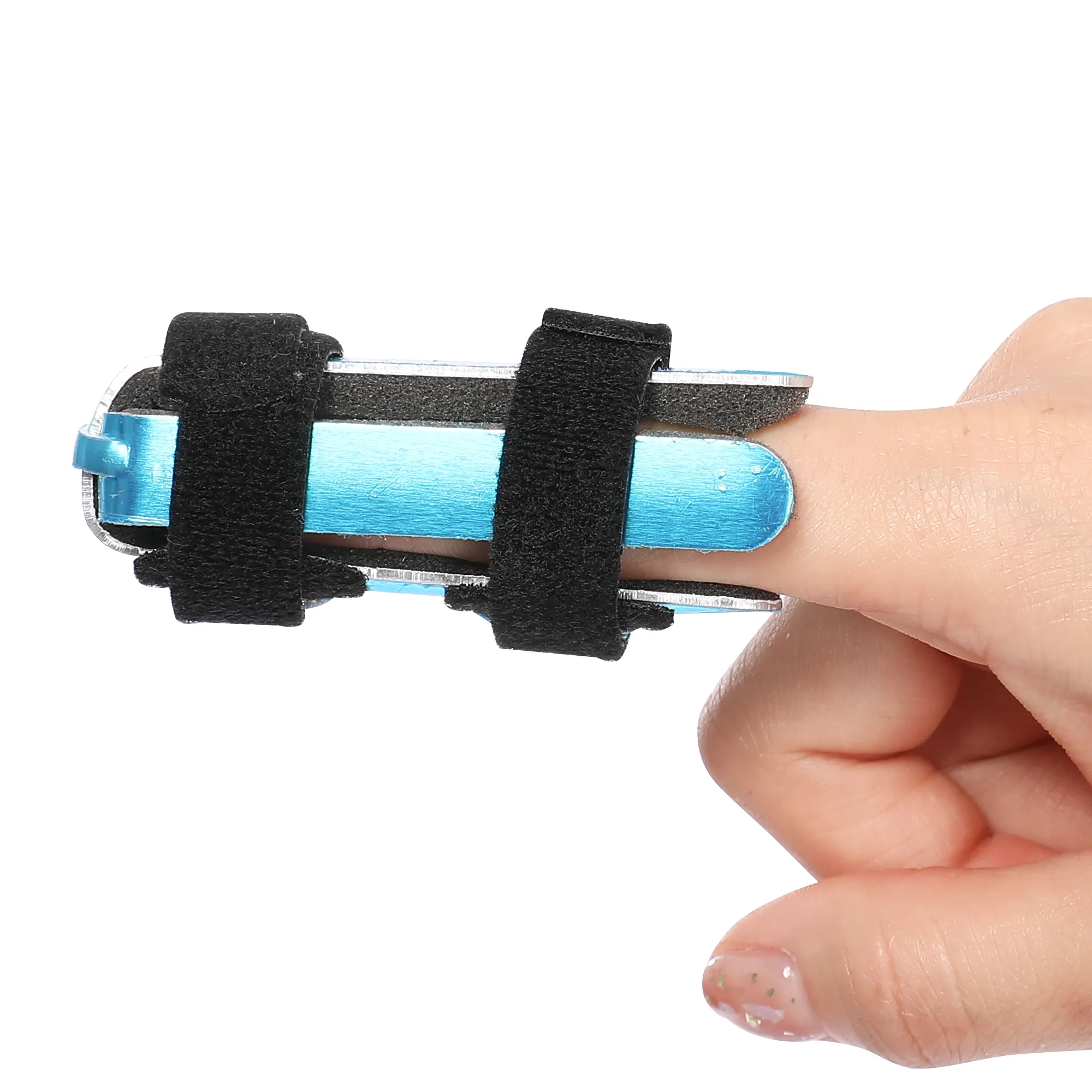 Kim loại điều chỉnh giữa Immobilizer hỗ trợ Brace gãy xương bảo vệ nẹp cho ngón tay để giữ cho nó thẳng