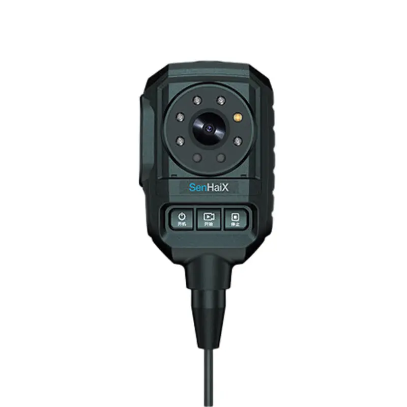 SenHaix Recording Walkie Talkie PJ-500 Night Large Wide Angle Emergency Video Hd Speaker 1080p 30fps Hd Camera Video