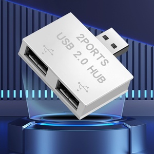 Adaptateur de concentrateur de charge USB 2.0 pour téléphone avec répartiteur et extension 2 ports (1 mâle + 2 femelles) - Product Image 6