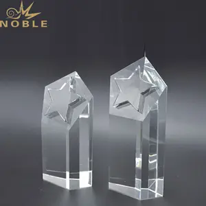 2021 asil güzellik özel kristal yıldız ödülü trophy iş hediye için