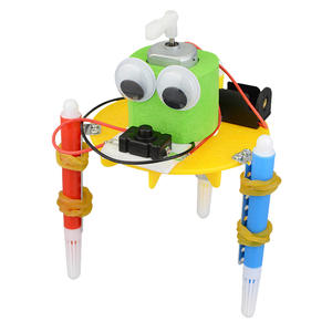 Rompecabezas Educativo Temprano Manual, Juego <span class=keywords><strong>de</strong></span> Experimentos Científicos para Niños, Robot Pequeño, Juguetes Educativos <span class=keywords><strong>de</strong></span> Ilustración - Product Image 4