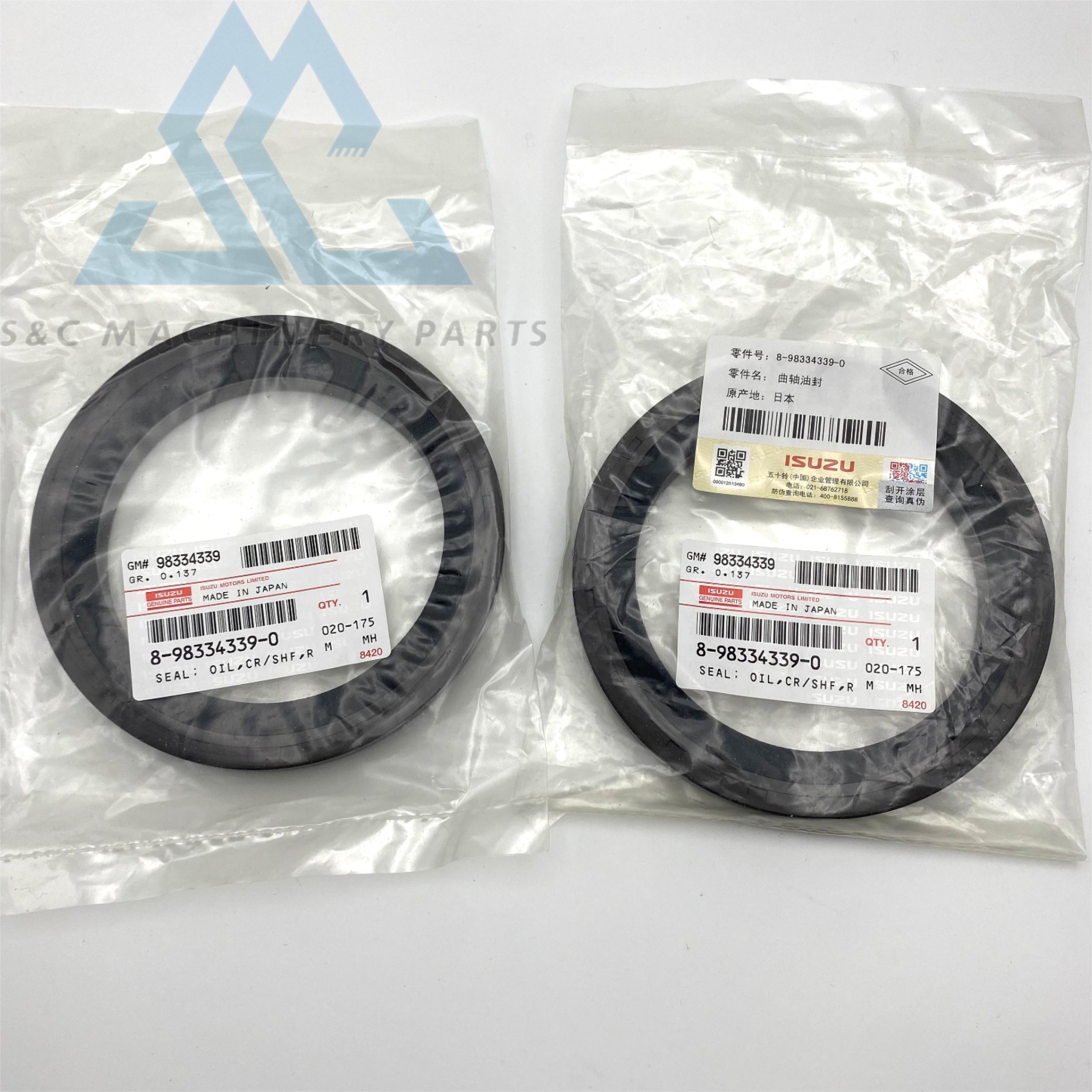Genuine New 8-97602379-0 Rear Crankshaft Oil Seal for ISUZU