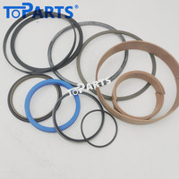 TOPARTS 11707025 11990349 Kit de réparation de joints de vérin hydraulique pour chargeuse sur pneus L150D Matériaux PU+NBR+PTFE ISO9001