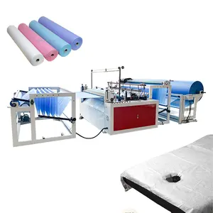 Automatic Spa Bed Sheets Machine Disposable Massage Table Sheet Waterproof Bed Cover Non-woven Fabric Bed Sheet Roll Machine