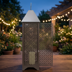 <b>LANTERN</b> MADE BY WIRE FOR LIGHTING PURPOSE DECORATIVE <b>BLACK</b> <b>LANTERN</b> - Product Image 2