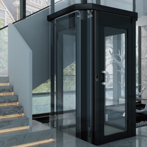 Lift Rumah Villa Berkualitas Tinggi, Dapat Disesuaikan, 2-4 Lantai, Lengkap, Tanpa Gear, Traksi AC, Desain Modern untuk Apartemen - Product Image 2