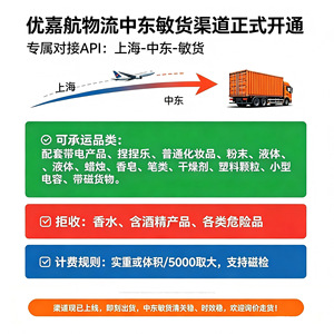 Ligne de fret aérien Nouvelle-Zélande - Moyen-Orient, fret aérien Shanghai vers les Émirats arabes unis, transport de marchandises dangereuses, expédition express - Product Image 4