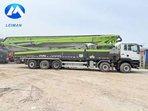 Pompe à béton montée sur camion ZOOM LION 66m ZLJ5540THBKF 66X-6RZ d'occasion, pour travaux lourds, avec châssis supérieur - Product Image 3