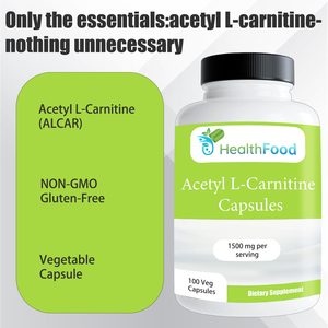 Cápsulas de Acetil L-Carnitina de Alta Absorción 1500mg, Cápsulas Orgánicas para Limpieza, Sin GMO, Estimulan el Metabolismo, Promueven la Digestión, Suplemento - Product Image 4