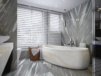 Dalles et carreaux de marbre gris de Offre Spéciale Londres pour le sol intérieur