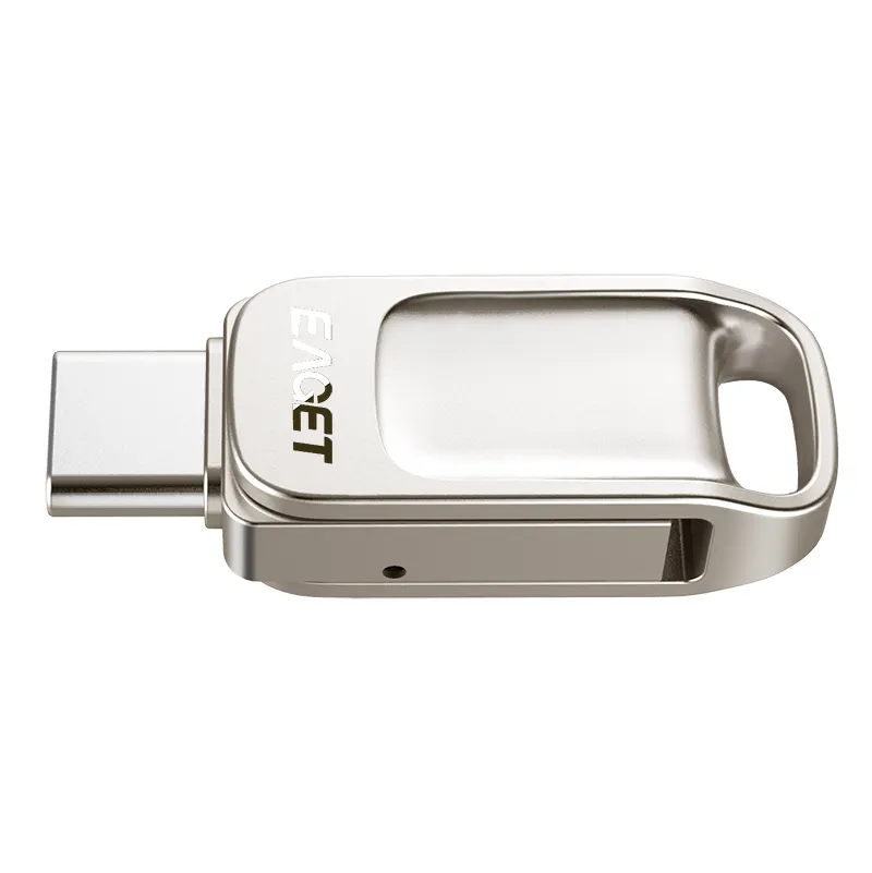 EAGET USB3.1 Pen Drive Pendrive USB Stick Đĩa Cho Huawei Cho Xiaomi Điện Thoại Máy Tính Xách Tay Type-C Usb 16/32/64/128GB CU31