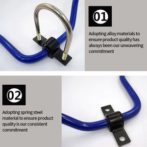 Se adapta a Vigo/Hilux/Revo Pickup Trucks Balance <span class=keywords><strong>Barra</strong></span> antivuelco, <span class=keywords><strong>barra</strong></span> estabilizadora reforzada Enganche de remolque Refit Accesorios para automóviles - Product Image 4