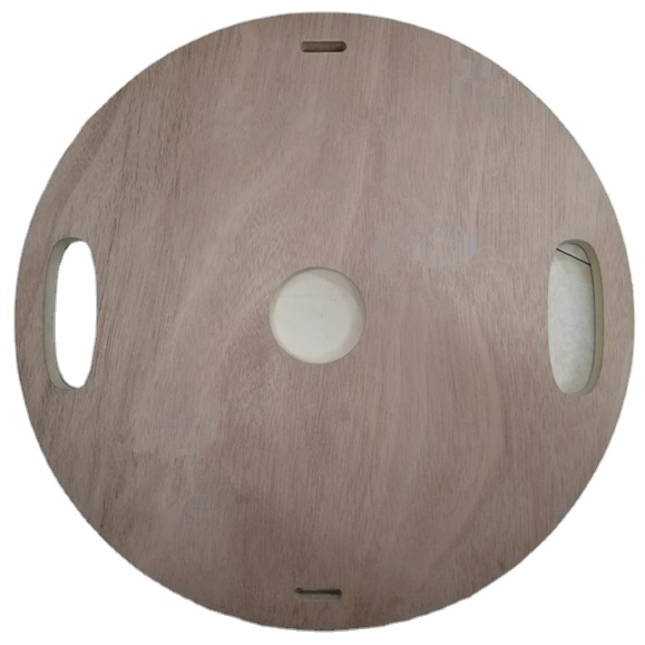 Балансировочная доска из натурального дерева для йоги, индивидуальная балансировочная доска для фитнеса