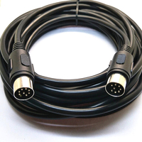 Werkseitig angepasstes 3/4/5/6/7/8/13-poliges DIN-Kabel Stecker-Buchse-Kabel Big Din 8-poliges MD MINI Din-Audio kabel