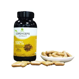 Tốt nhất người bán Top chất lượng Cordyceps Sinensis Militaris chiết xuất bột Capsule nấm viên nang