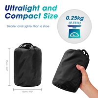 Oreiller de camping gonflable portable ultraléger pour couples-Lavable multi-positions pour les voyages, la randonnée et les aventures en plein air