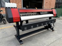 Imprimante à jet d'encre XP600 automatique d'usine avec encre éco-solvant de résolution 600dpi pour matériaux flexibles nouvel état garantie 1 an