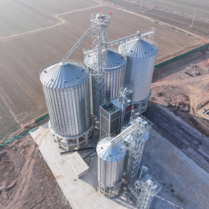 Silot grain palmiste mquinas de fazer silo 200 tonnes silos <span class=keywords><strong>en</strong></span> acier grain silo pour l'alimentation du bétail - Product Image 6