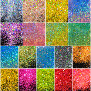 18 couleurs, paillettes fines holographiques PET ultra-fines de 0,2 mm, non toxiques, <span class=keywords><strong>poudre</strong></span> brillante pour maquillage des ongles, <span class=keywords><strong>résine</strong></span>, artisanat, projets de bricolage - Product Image 3
