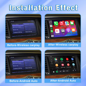 Apple CarPlay Inalámbrico para Infiniti QX80 2013-2018, Módulo Android Auto CarPlay, Interfaz Multimedia, Reproductor de Radio, Navegación - Product Image 5