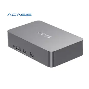 ACASIS 고품질 Acasis TYPE-C 4 채널 HD USB4.0 비디오 캡처 카드 지원 라이브 방송