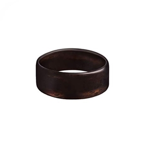 GSC Bague de paiement Nfc taille personnalisée Bague intelligente en bois brosse noire pour hommes et femmes - Product Image 3