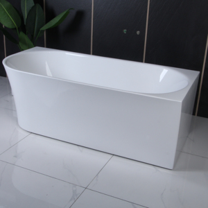 <span class=keywords><strong>Baignoire</strong></span> autoportante acrylique trempage ovale pantoufle avec tuyau de vidange chromé CUPC certifié dos au <span class=keywords><strong>mur</strong></span> - Product Image 5