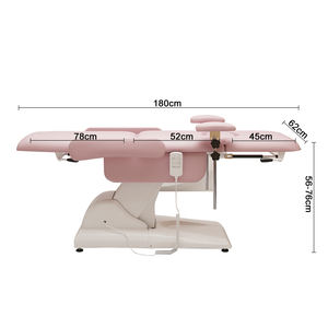 Sillón de Exploración Ginecológica Eléctrico de Color Personalizado, Cama de <span class=keywords><strong>Tratamiento</strong></span>, Cama de Belleza, Hospital, Consultorio, Spa - Product Image 2