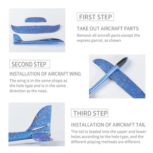 Giocattoli per sport all'aria aperta aliante giocattoli per bambini Epp <span class=keywords><strong>deltaplano</strong></span> 3d lancio a mano aria volante giocattolo in schiuma - Product Image 4