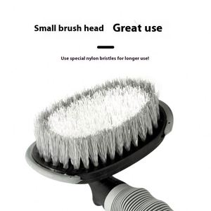 Dual Use Plastic Wheel Hub Brush Tool Home Supplies for Tire <b>Gap</b> and Car Wash Cleaning - Product Image 2