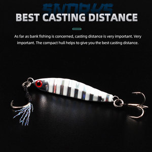 Señuelo de Pesca Metálico Newbility <span class=keywords><strong>Magic</strong></span> Works, 12g 18g 30g 40g, Señuelos de Pesca de Agua Salada de Hundimiento - Product Image 3