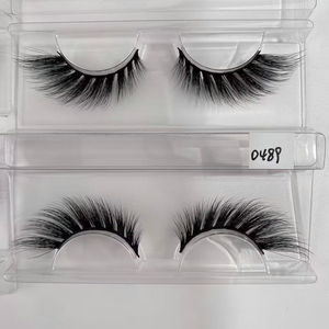 ขนตาปลอมแบบ Cat Eye ขนตาฟ็อกซ์ธรรมชาติ แบบเส้นๆ งอนเด้ง ขนตาปลอมแบบ 3 มิติ ขนสังเคราะห์ นุ่มเป็นธรรมชาติ ขนาด 15-25 มม. 25-30 มม. - Product Image 6