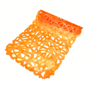 Tapis de bain 72 x 36 cm fuchsia antidérapant pour la protection du sol de la salle de bain - Product Image 3