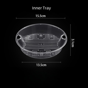 1250ml nhựa dùng một lần bát với khay bên trong vòng thực phẩm cấp <span class=keywords><strong>container</strong></span> Hộp Ăn Trưa lấy đi gói <span class=keywords><strong>container</strong></span> - Product Image 5