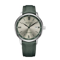 Créateur de Marques de Montres à Marque Privée, Montres Mécaniques Personnalisées en Acier Inoxydable 316L de 42 mm pour Hommes, Logo OEM, Montres ODM, Micro-marques