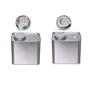 Lata Metálica Cuadrada/Redonda de 140*90*145mm, 50G 100G 150G, para Envasado de Café, Leche, Chicle, Pan, con Tapa de Rosca - Product Image 3
