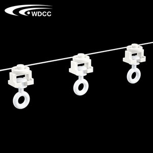 Hot Sell Home Decoration S Wave Curtain Ripple Fold Curtain Track Tape Runner Carrier - Product Image 1