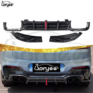 Difusor de Parachoques Trasero de Fibra de Carbono, Alerón, Kit de Carrocería, Piezas de Auto para <span class=keywords><strong>BMW</strong></span> X4 X4M M40i F98 G02 <span class=keywords><strong>2023</strong></span> 2024, Accesorio de Tuning - Product Image 4