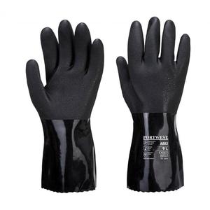 PORTWEST - A882BKRXXL Gant chimique en PVC ESD-GANTS EAN 5036108324750 - Product Image 1