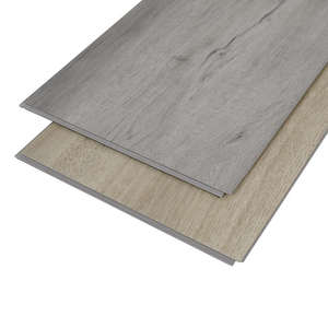 Dalles de sol SPC imperméables à âme rigide en composite pierre-plastique, design moderne uni, résistantes à l'usure, design graphique - Product Image 2