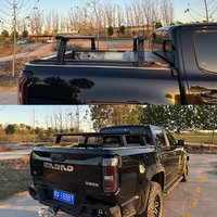 Barre transversale réglable en hauteur pour benne de pick-up avec barres de chargement à fentes et fixation sur rail TC49