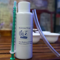 Bacterias Nitrificantes TM, Cepa Completa Concentrada, Ecológicas, 50 ml, Película de Lodo Rojo, Purificación de la Calidad del Agua, Acuario, 1 Año